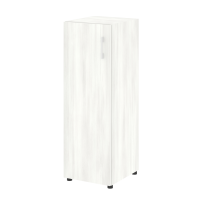 Шкаф средний узкий левый (1 средний фасад ЛДСП) Yalta LT.SU-2.3 L/R снежная патина